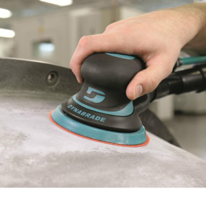 Dynabrade pneumatischer Winkelschleifer, für 50-75 mm Roloc-Teller, 0.4 PS