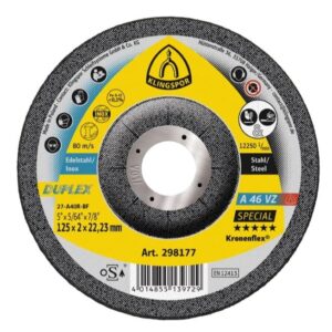 Klingspor Trenn- / Schruppscheibe A 46 VZ Special, 125 mm x 2,0 mm x 22,23 mm, A 24