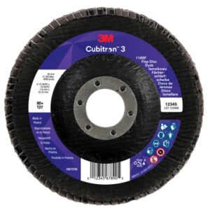 3M™ Cubitron™ 3 Fächerschleifscheibe 1169F, konisch, 115 - 125 mm, P40 - P80
