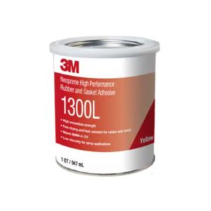 3M™ Lösemittelklebstoff auf Polychloroprenbasis 1300L TF, Gelb, 1 L